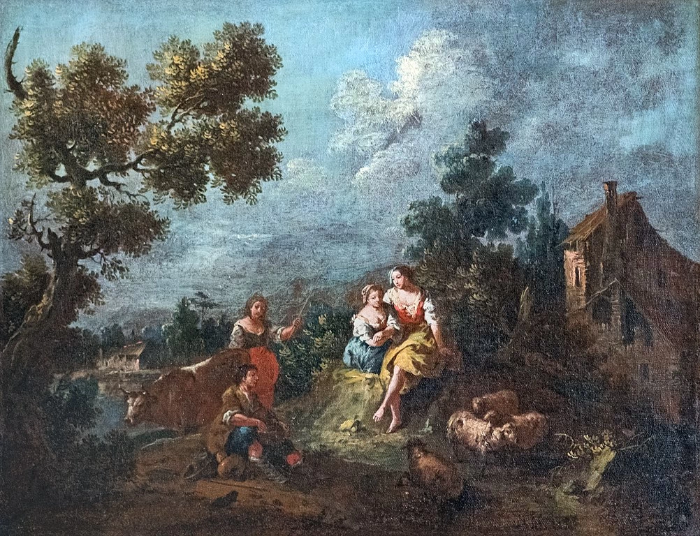 Paesaggio - Ca' Rezzonico , Venezia